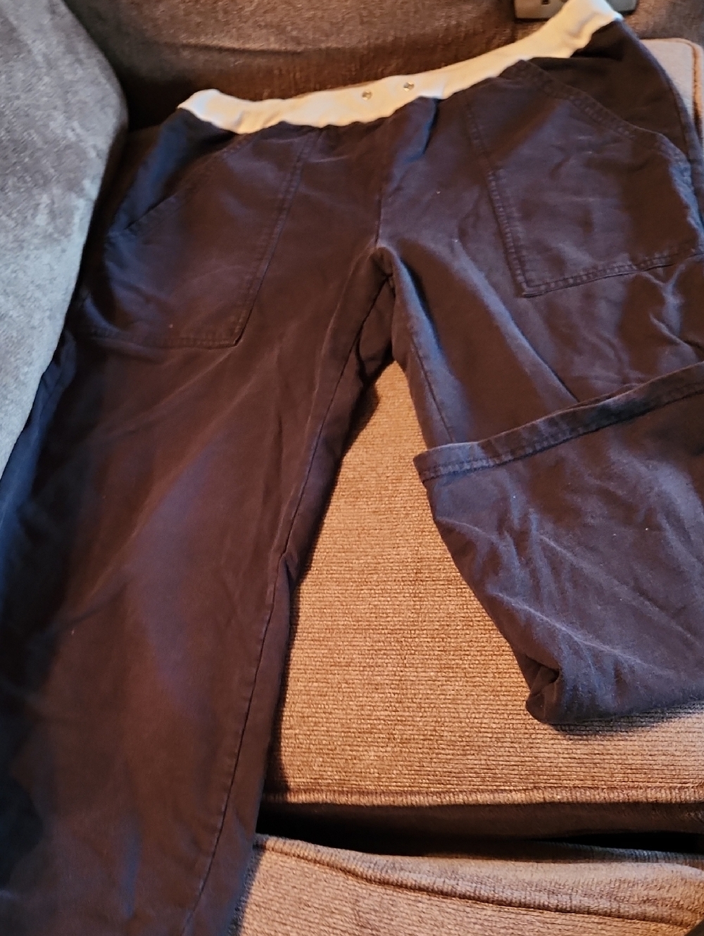 Champion Women's Comfy Pants with White Waistband